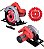Serra Circular Worker 1300w 220v Disco 185mm Madeira Marcenaria - Imagem 4