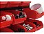 Painel Porta Organizador Ferramentas Gaveteiro 43 Pçs Worker Vermelho/preto - Imagem 8