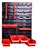 Painel Porta Organizador Ferramentas Gaveteiro 43 Pçs Worker Vermelho/preto - Imagem 5