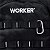 Mochila Para Ferramentas Base Emborrachada Reforçada Worker Preto - Imagem 4