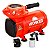 Compressor Ar Direto Portátil 1/2hp 370w Pistola E Mangueira Vermelho 127/220v 60 Hz - Imagem 1