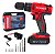 Parafusadeira Furadeira Impacto Bateria 18v Worker Pfw 118i Vermelho 127/220v 50 Hz / 60 Hz - Imagem 1