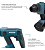 Martelete Perfurador Wesco Ws2990.9 Sds-plus Sem Bateria Azul 18v - Imagem 3