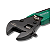 Chave Inglesa Ajustável Com Catraca 8 Pol 215mm Sata ST47403 - Imagem 2