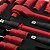Jogo Kit Soquetes Isolados Vde 20p Com Catraca St09267 Sata Vermelho - Imagem 2