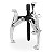 Saca Polia 3 Garras 8" SATA ST90638SC Extrator Profissional - Imagem 1