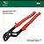 Alicate Bomba D’Água Isolado 10" SATA ST70419L 1000V Profissional - Imagem 2