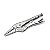 Alicate de Pressão Bico Longo 6" SATA ST71302ST Profissional - Imagem 3