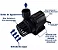 Bomba Submersa Dc-6000 L/h 55w Oceantech Controladora - Imagem 6