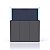 Nyos OPUS G2 440 Slim-Line - Cinza - 125x55x55 cm - 378 L - Imagem 1