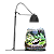 LUMINARIA LED MICMOL DROP - 10W (BLACK) - Imagem 1
