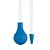 Alimentador de Corais Soma Pipeta 50CM com Pera Grande (azul) - Imagem 1
