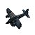 Enfeite de Resina Soma Deco Aviao de Guerra - Imagem 1