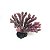 Enfeite de Silicone Soma Coral Acropora Porites Roxa - Imagem 1
