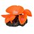 Enfeite de Silicone Soma Coral Mushroom Giant Vermelho - Imagem 1