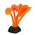 Enfeite de Silicone Soma Coral Mushroom Long Stem Vermelho - Imagem 1