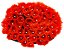 Enfeite de Silicone Soma Coral Zoanthus Colonia Vermelho - Imagem 1