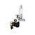 Regulador de CO2 Soma Tool - 1 Manometro+conta Bolhas+solenoide 127V - Imagem 1