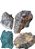 Rocha Soma Microsfera Petrified Mix Rock (15-25CM) 20KG - Imagem 1