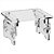 Suporte / Fixação Icecap Small Skimmer Stand 7X6 - Imagem 1