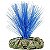 Planta Artificial para Aquário Plastic Plant 40cm Mayaca Sellowiana Sint. Blue - Imagem 2