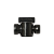 Conexão / Encanamento 1/2" In-line Valve Black - Imagem 1
