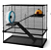 MAXXI GAIOLA ROEDOR C/ ACESSORIOS (60X45X57) MG-60 - Imagem 1