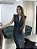 Vestido Poliamida Longo Preto - Imagem 2