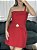 Vestido Macaquinho Tropicália Vermelho - Imagem 2