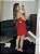 Vestido Macaquinho Tropicália Vermelho - Imagem 4