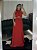 Vestido Longo Shine Vermelho - Imagem 1
