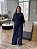 Conjunto Tricot Alana Azul Marinho - Imagem 1