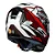 Capacete LS2 FF358 Classic Xdron Red - Imagem 5