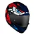 Capacete LS2 FF358 Classic Tribal Azul - Imagem 2
