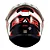 Capacete LS2 FF358 Classic Draze Preto/Vermelho - Imagem 2