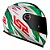 Capacete LS2 FF358 Classic Draze Branco/Verde - Imagem 1