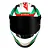 Capacete LS2 FF358 Classic Draze Branco/Verde - Imagem 2