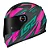 Capacete LS2 FF358 Classic Draze Rosa/Verde - Imagem 4
