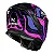 Capacete Norisk Strada II Fusion Roxo/Rosa - Imagem 3
