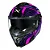 Capacete Norisk Strada II Fusion Roxo/Rosa - Imagem 2