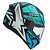 Capacete Peels Spike II 1ST Preto/Azul - Imagem 4