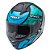Capacete Peels Spike II 1ST Preto/Azul - Imagem 12