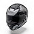 Capacete Peels Spike II 1ST Preto/Prata - Imagem 13