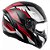 Capacete Peels Spike II BSN Preto Fosco/Vermelho - Imagem 3