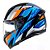 Capacete Peels Spike II BSN Preto/Azul - Imagem 13