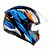 Capacete Peels Spike II BSN Preto/Azul - Imagem 6