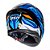 Capacete Peels Spike II BSN Preto/Azul - Imagem 12