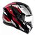 Capacete Peels Spike II BSN Preto/Vermelho - Imagem 1