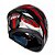 Capacete Peels Spike II BSN Preto/Vermelho - Imagem 9