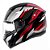 Capacete Peels Spike II BSN Preto/Vermelho - Imagem 16